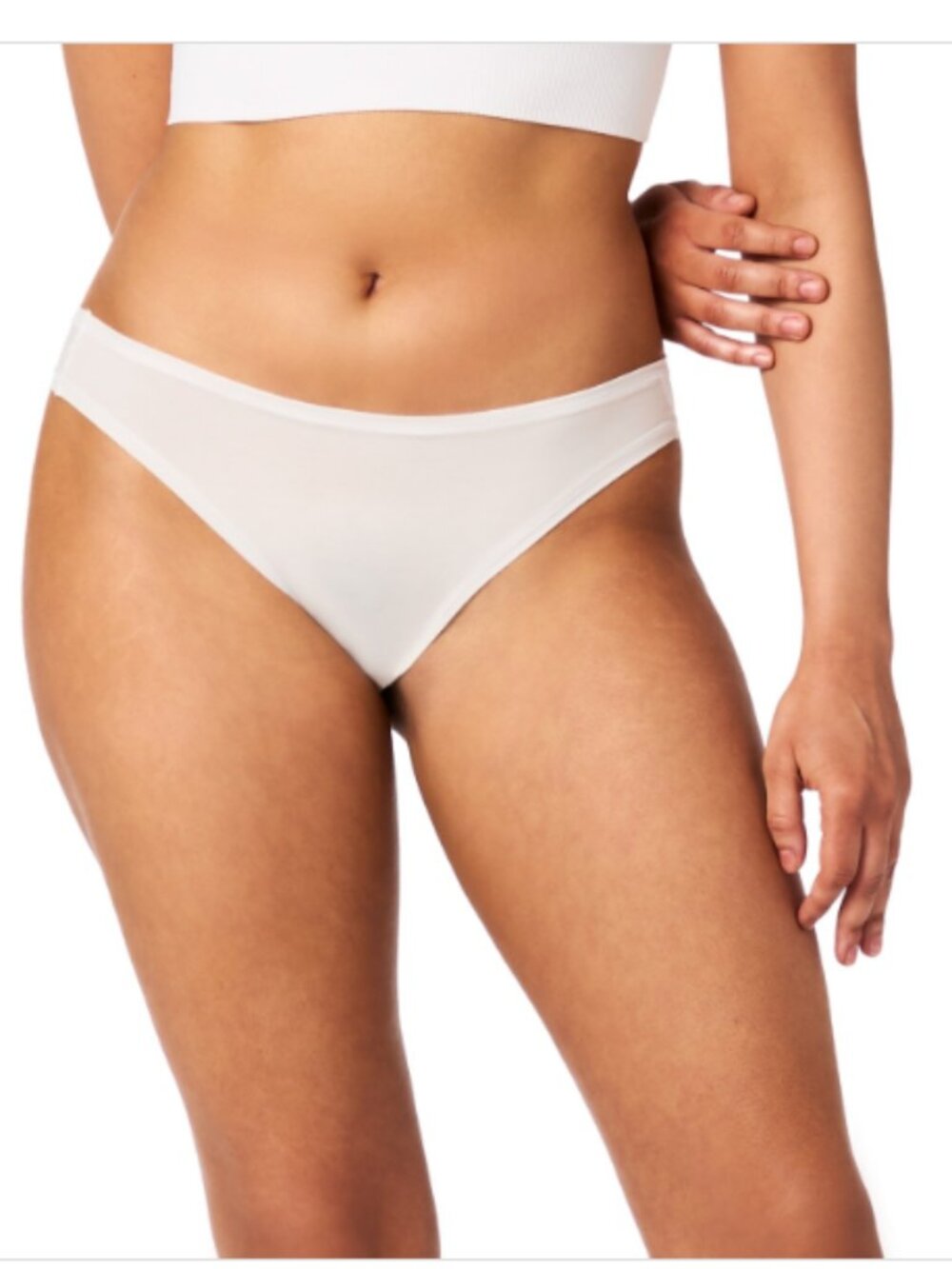 GapBody Women's Breathe Bikini Underwear  White Size M 11035
